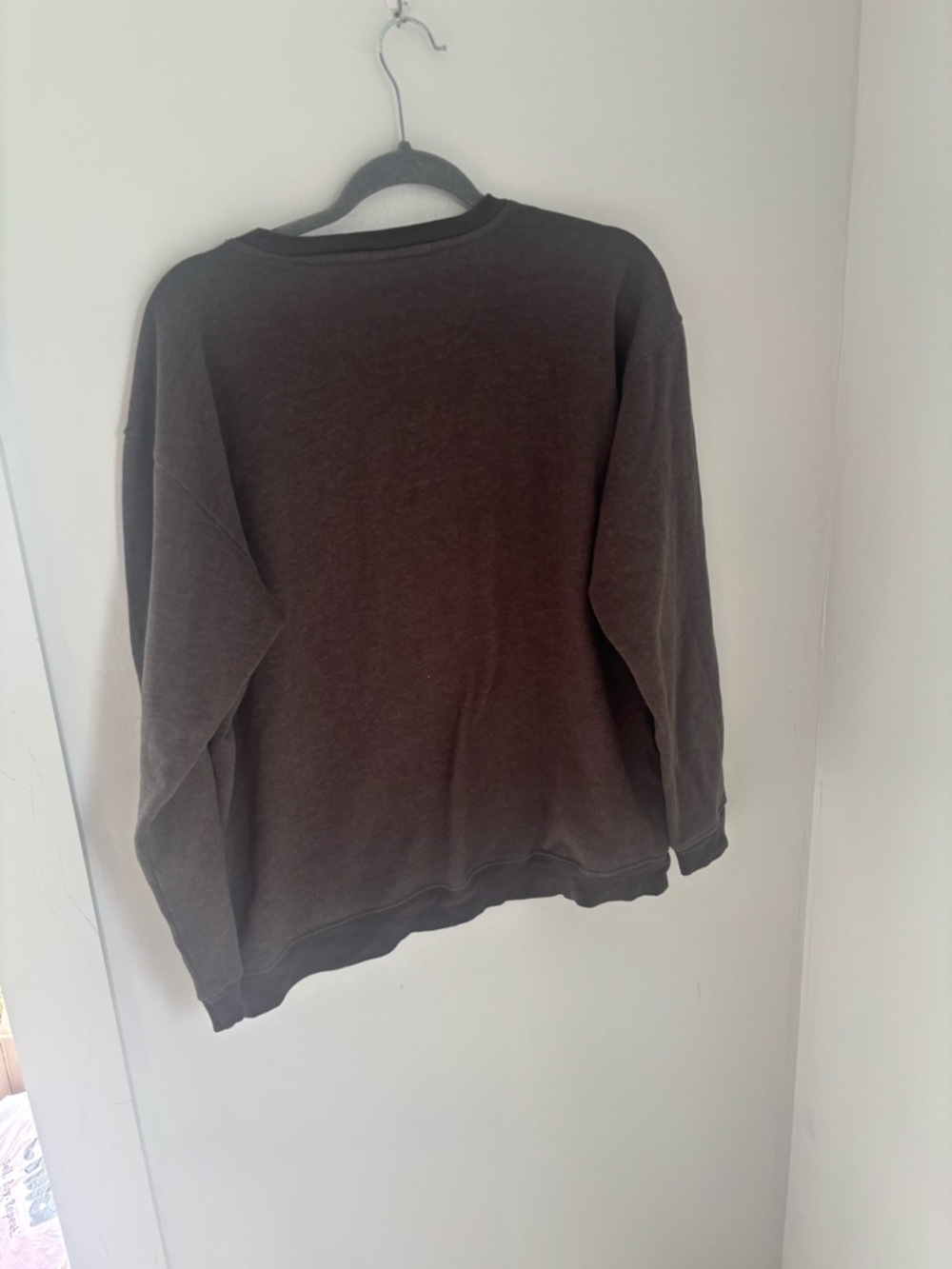 Natural Life Practice Peace Medium Daisy Circle Pullover Sweatshirt - Dark Gray - Picture 4 of 4